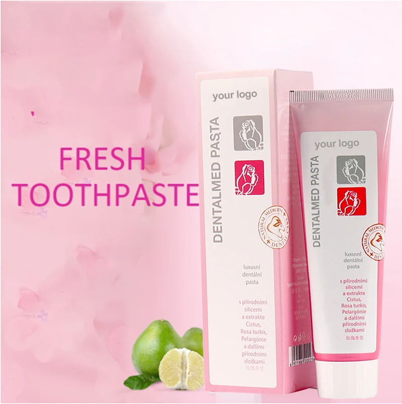 
2020 Factory Wholesale Private Label Herbal Natural Organic Tooth Paste Formula Dentiste toothpaste 110G For Sensitive Teeth 