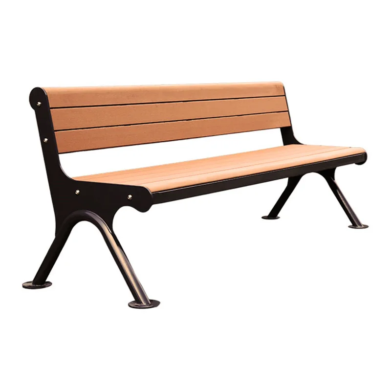 outdoor park weatherproof wooden bench seat outside street antiseptic wood bench seating public garden acacia wood bench chair