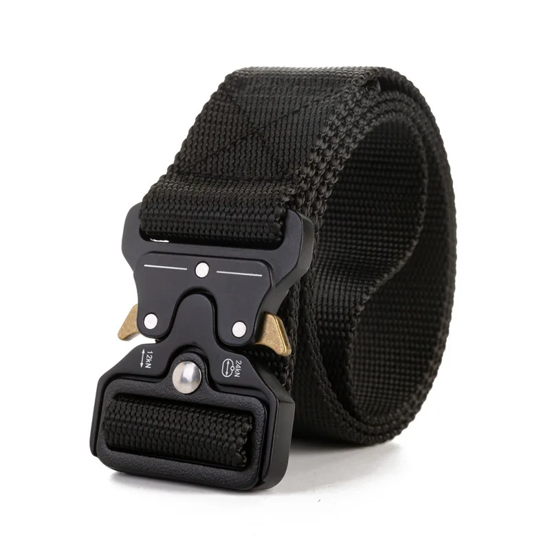 
Roller coaster Metal Button Canvas For Women Men Safety Belts Fashion High Quality Belt 