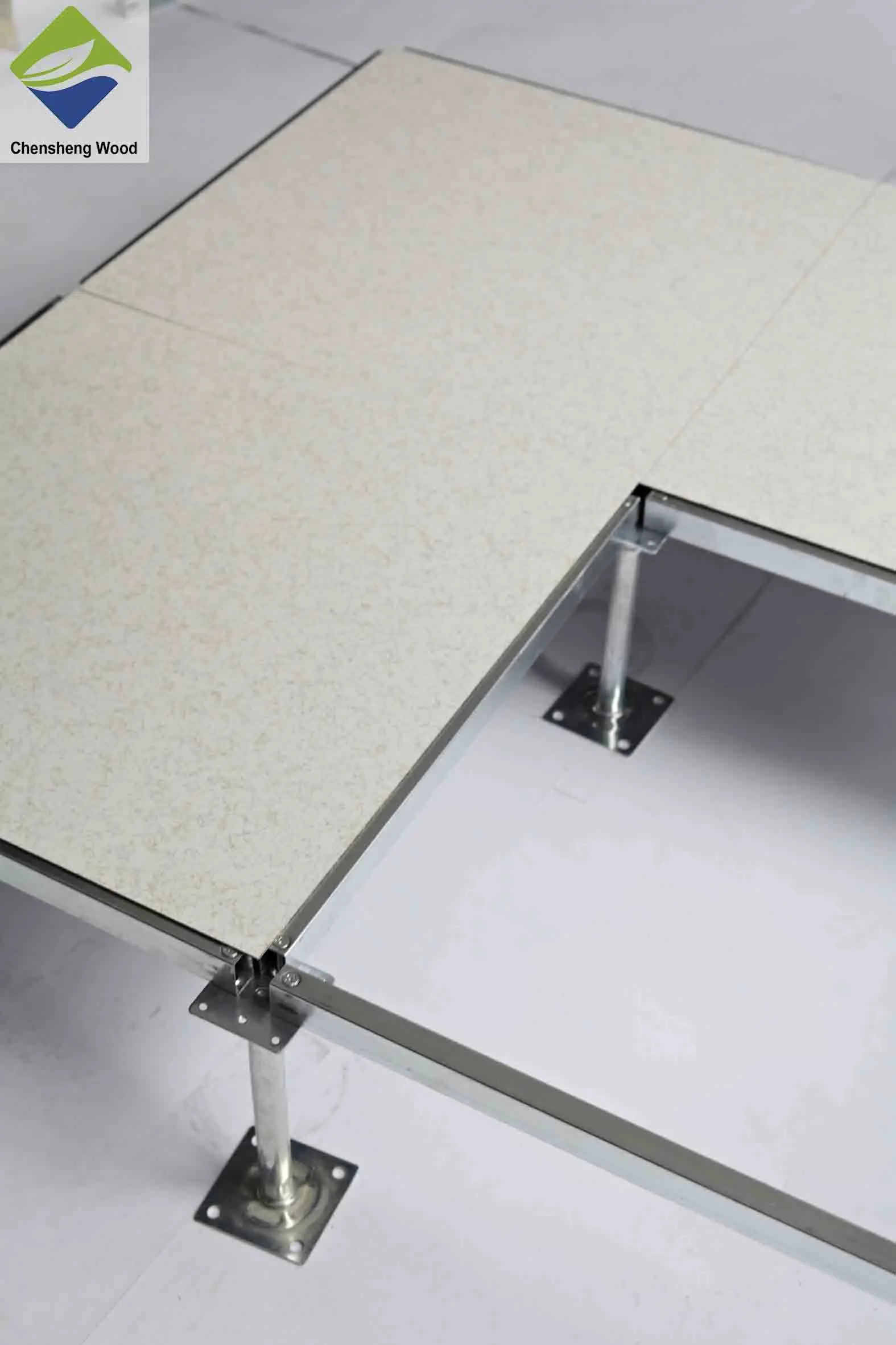 SENMAI полностью стальной цементный наполнитель ПВХ/HPL, покрытие огнестойкого бетона, поднятый доступ к полу