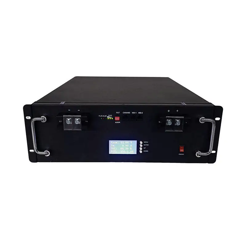 Safety and reliability 51.2V 100Ah 200Ah Environment Friendly Rack Energy Storage Lithium Battery for Solar System Use