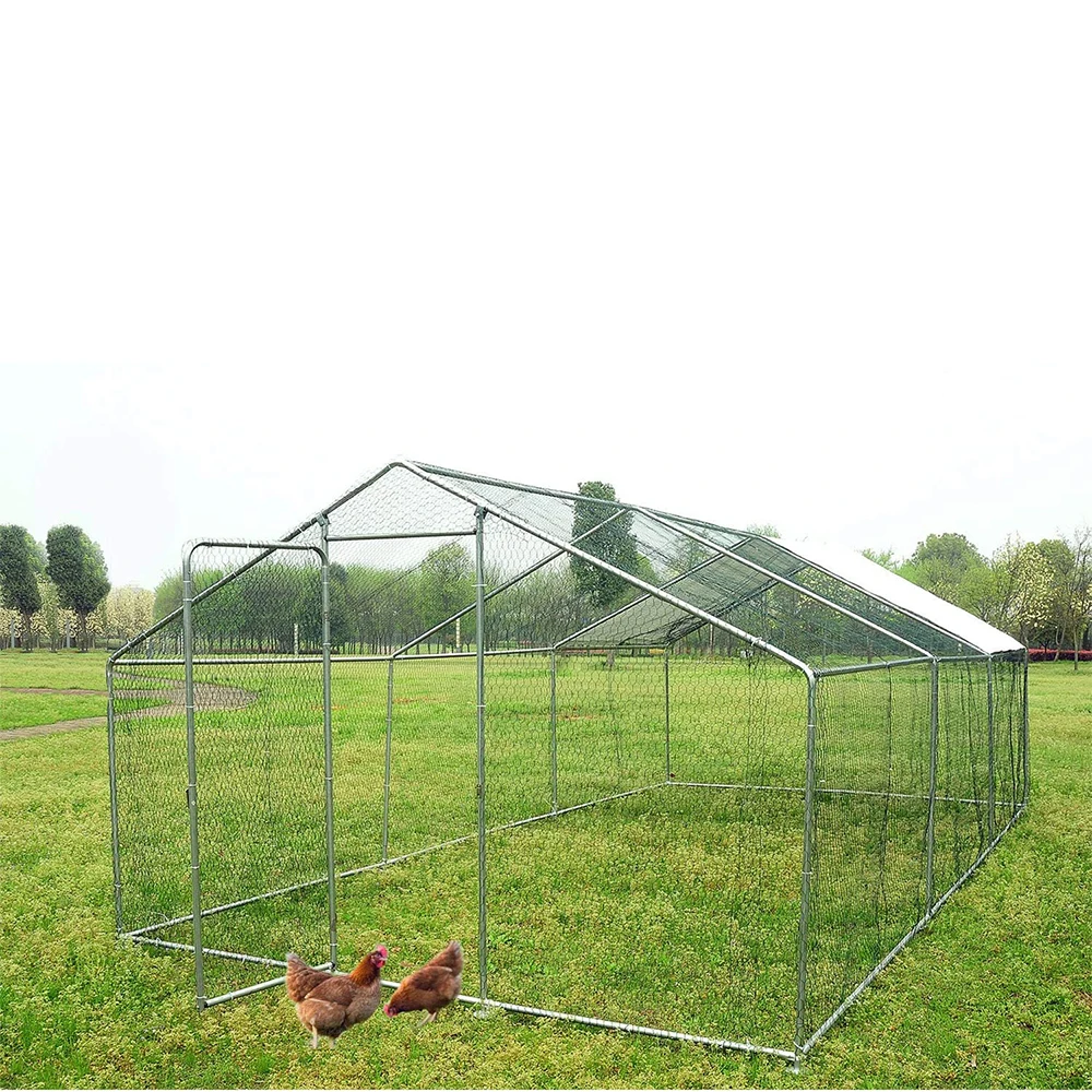 Куриные копсы 6x3x2 м с крышкой, ходунки для кроликов, утки, куриный домик