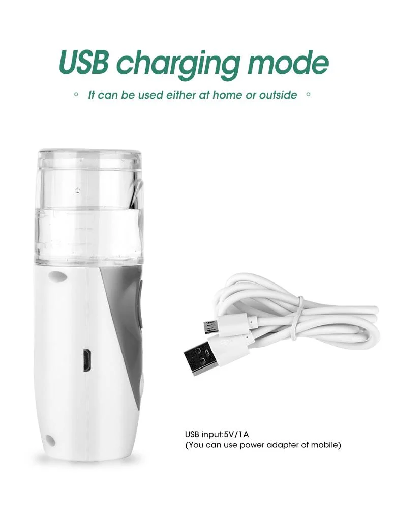 Portable Nebulizer Ultrasonic Mesh Atomizer Machine For Home