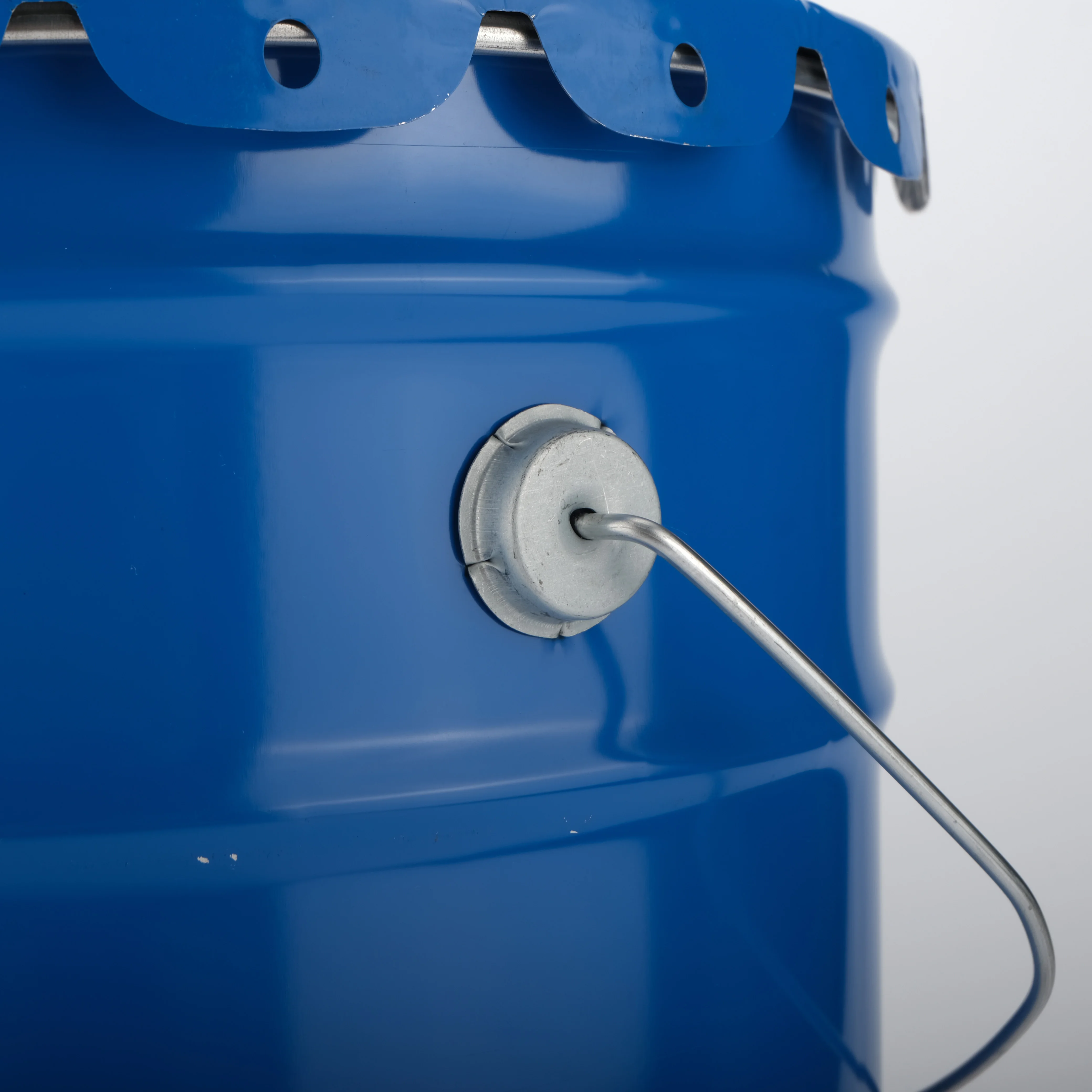 25 Liter Custom Round Printing Opening Chemical Packaging  Tin Bucket for Paint