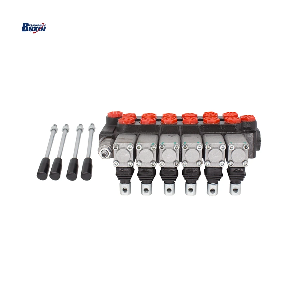Series Dcv20 Directional Hydraulic Sectional Control Valve for Belarus Tractors Hydraulic Distributor