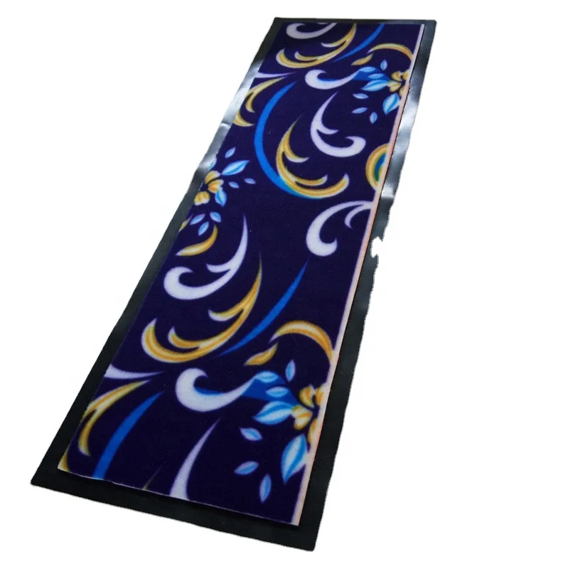 Заводская распродажа Полиэстер Пользовательский логотип Печатный ковер