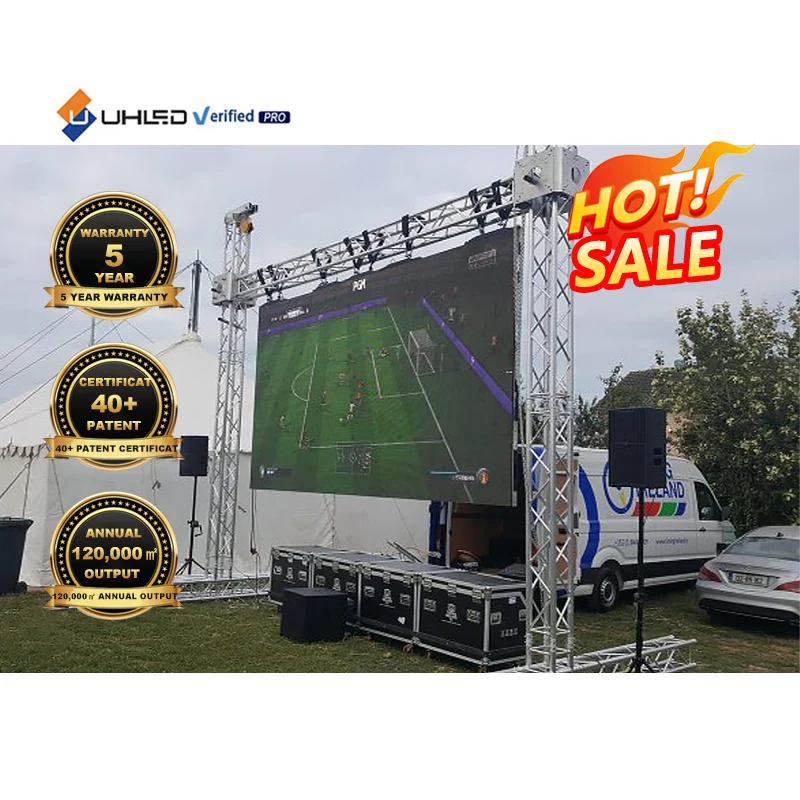 HD Waterproof LED Screen P2.6 P2.9 P3.91 LED Wall Movable LED Video Wall Rental Stage LED Screen Indoor Outdoor LED Display