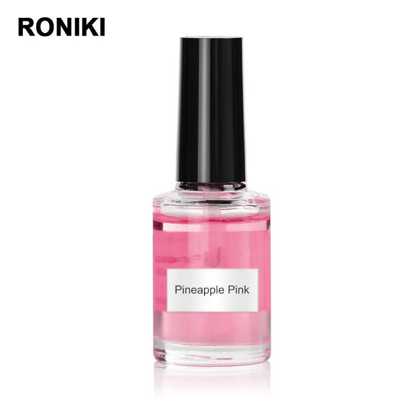 RONIKI Custom Label Fruits Cuticle Oil Logo OEM Revitalizer Nourishing Repair Toe and Nail Treatment Natural 15ml/pcs