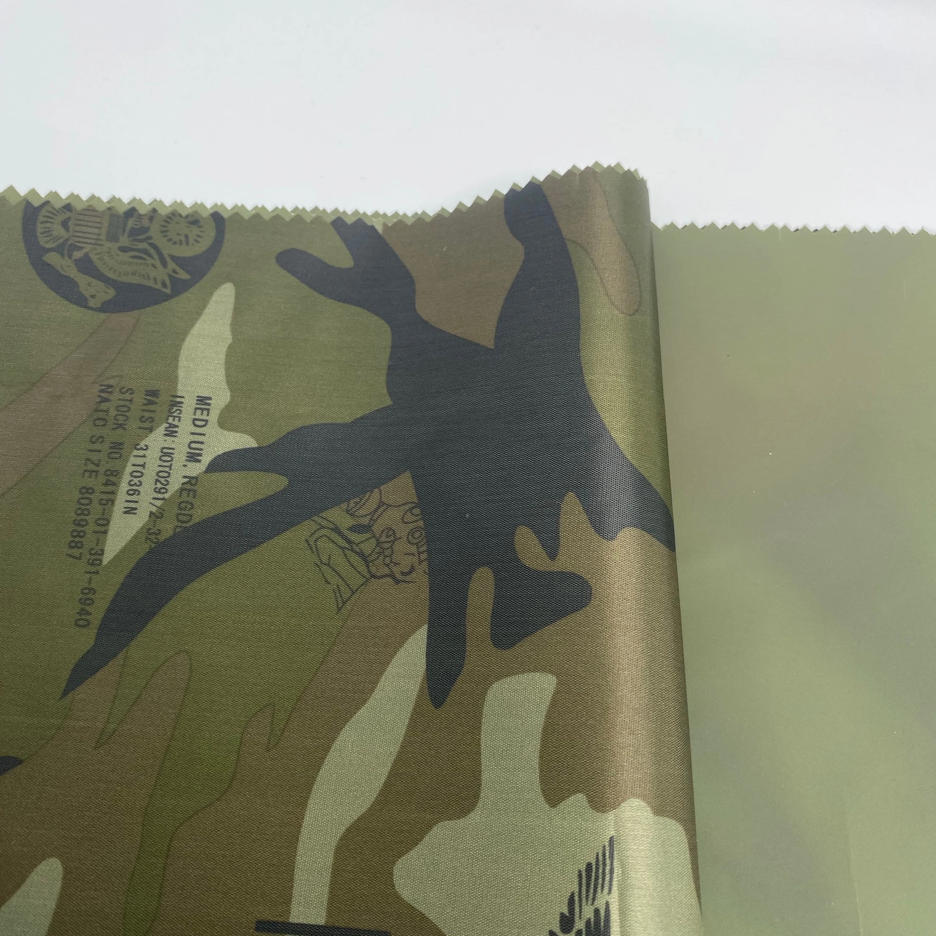 Custom Color 150D Oxford Solid Dyed Transfer Printing Polyester Fabric with PA Coating for Luggage/Bag Lining/Car/Motor Cycle