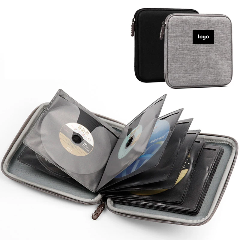 Waterproof Custom Mini Storage CD Case CD Storage Bag