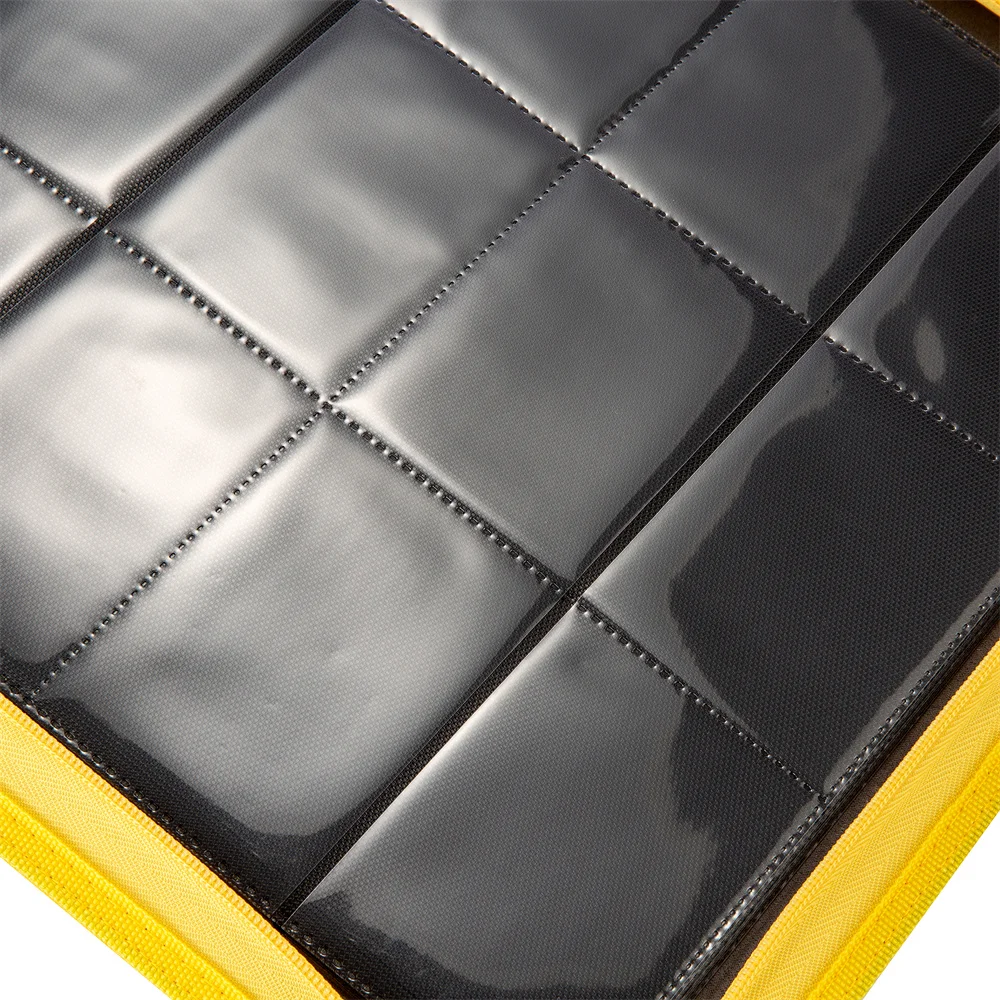 Папка для карточек папка альбомов на молнии 12 карманов с боковой загрузкой 360 TCG MTG gcc YUGIOH