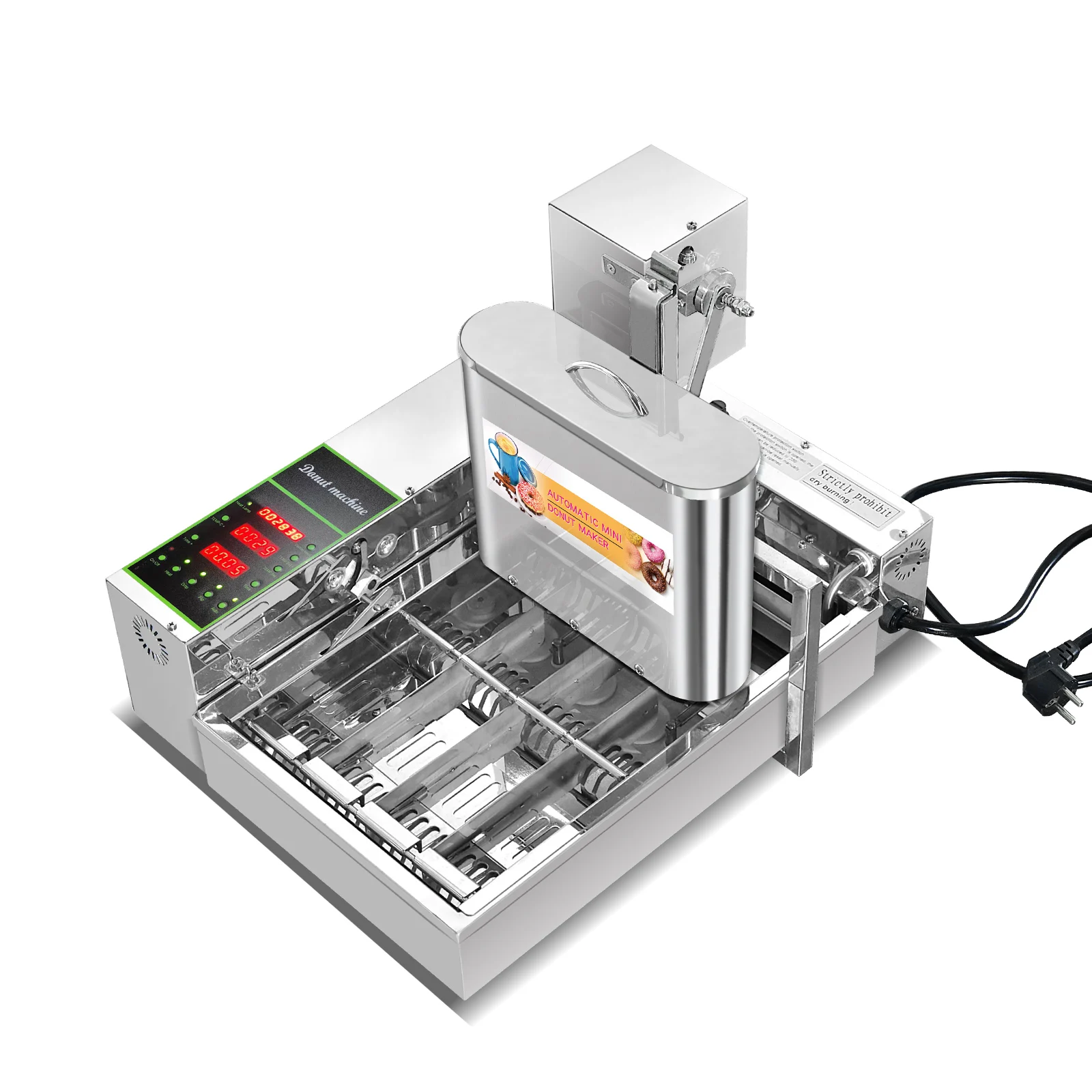 Automatic Belshaw Donut Making Machine /commercial mini donut maker/doughnut frying machine For Sale