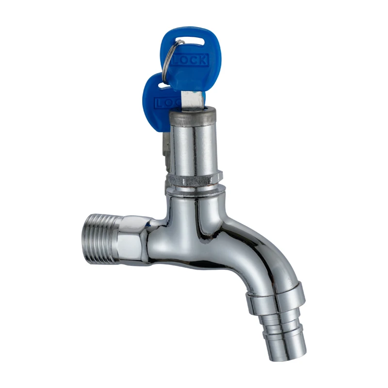Factory Outlet Outdoor Anti-theft With Lock Key Water Faucet Lock 2/1 Outdoor Garden Water Tap Lock