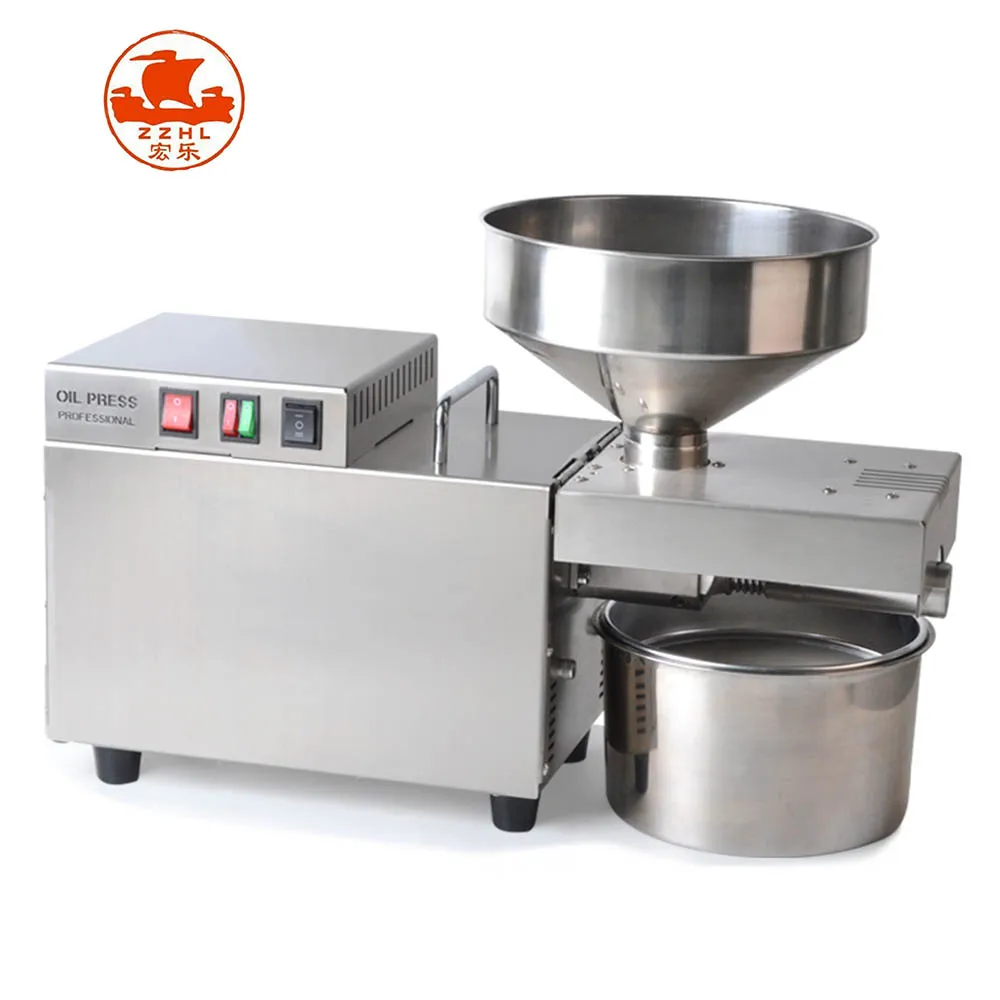 Commercial Use Household Small Scale Oil Press Machine Sesame Soybean Oil Pressing Extraction Machine