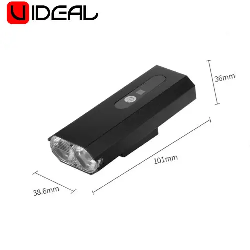 USB rechargeable 10W xml L2 bike led front light