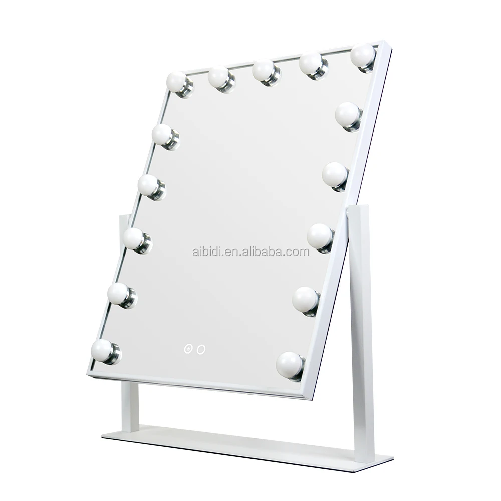 Best Sellers Hollywood Mirror with Light Bulbs For Makeup Dressing Table Mirror With 15 Bulbs Hollywood Light Mirror