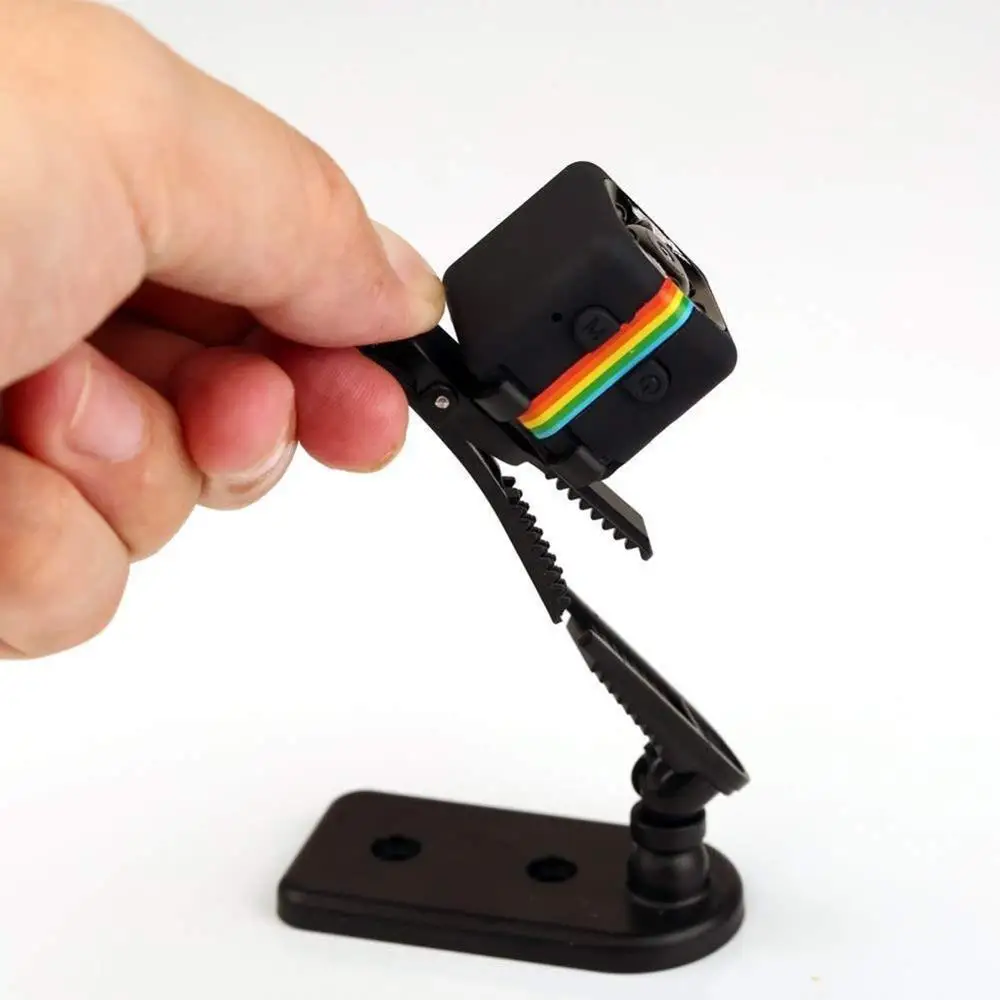 Invisible Mini wearable clip cam hd 1080p video camera motion detection, popular mini thermal camera sq11