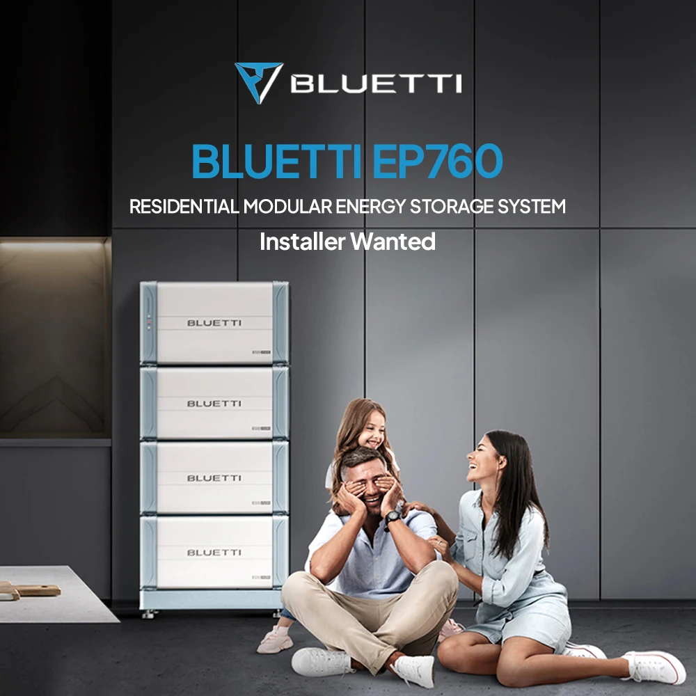 BLUETTI Europe Local Warehouse Shipment 3KW 5kw 10kw Solar System Home