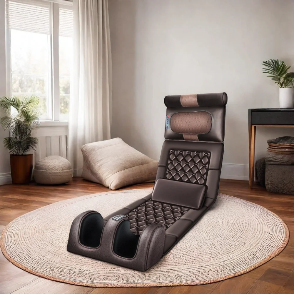 Hot Selling Home Car Electric  Body Care Airbag Vibration Stretching Pressure Massage Mat Blood Circulation Massage Cushion