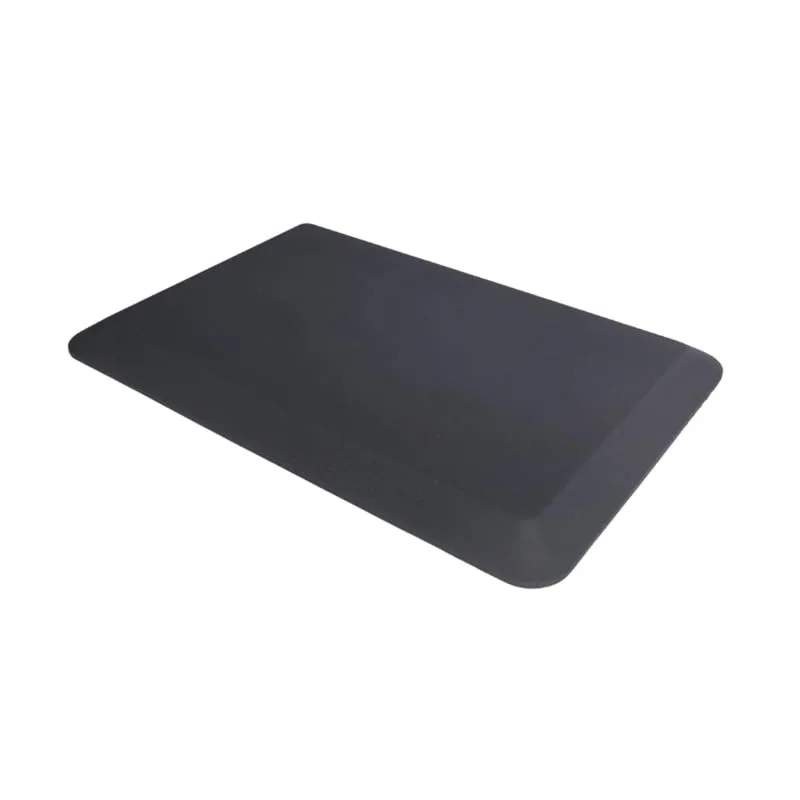 Wholesale 19*16inch Home Kitchen Office Use Waterproof PU Thick Anti-fatigue Standing Desk Mat Floor Cushion Rug