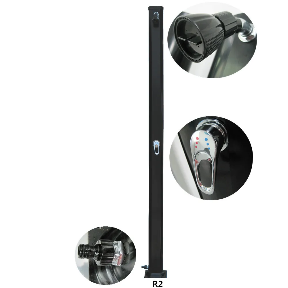 Yoursjoys Best Selling solar pool shower poolside solar shower outdoor garden solar shower