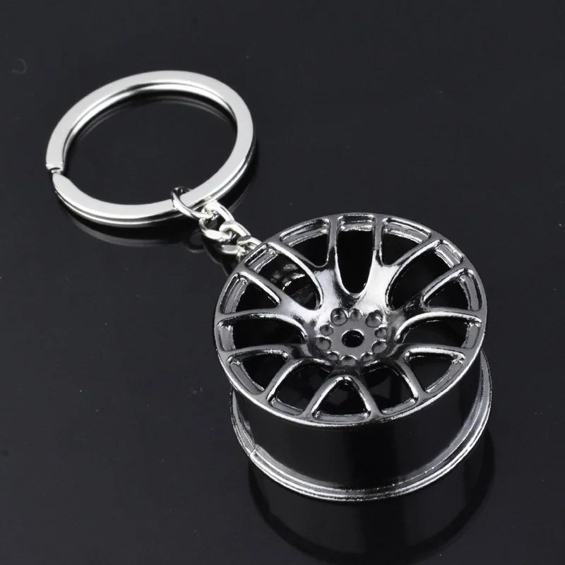 2024 Hot Sale Creative Colorful Custom Logo Tool Box Keyring Automotive Gear Keychain Good Gift for Car Enthusiasts