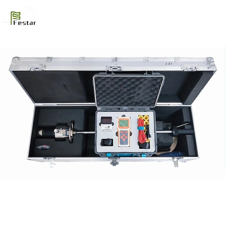 Load Portable Falling Weight Deflectometer Light Drop Weight Tester