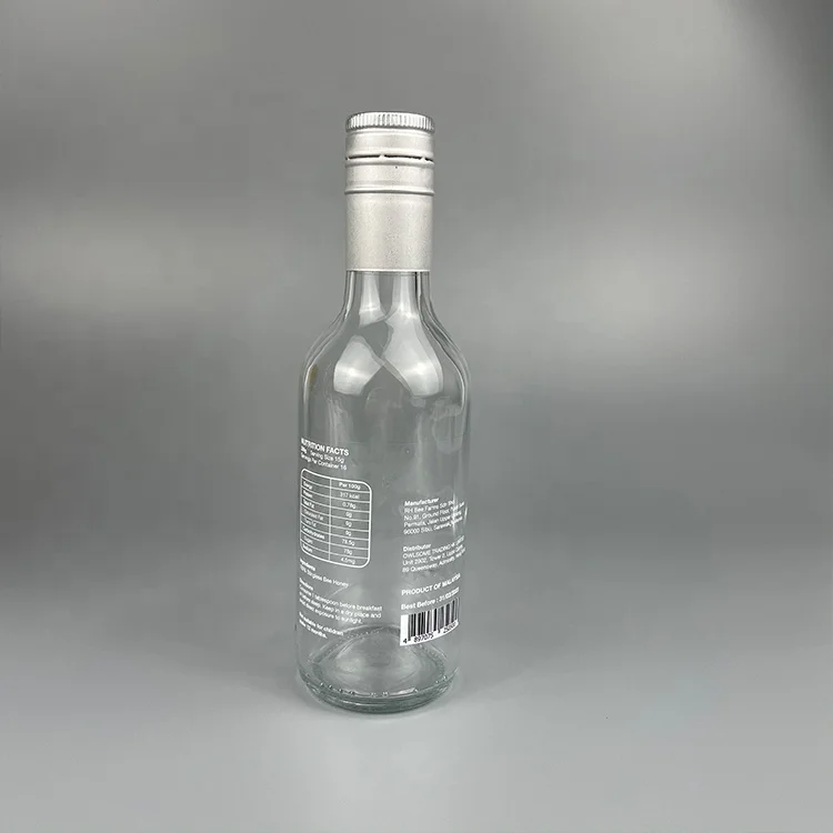 Waterproof Clear Label For Essential Oil Bottle Cosmetic Sticker Bottle Label Silk Screen Printing Cosmetic Transparent Label