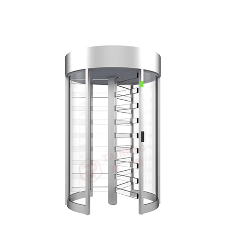 TAI HENG Waist Security Turnstile Access Control Device Half Height Tripod Turnstile System Gym Prison Apartment NFC Turnstile