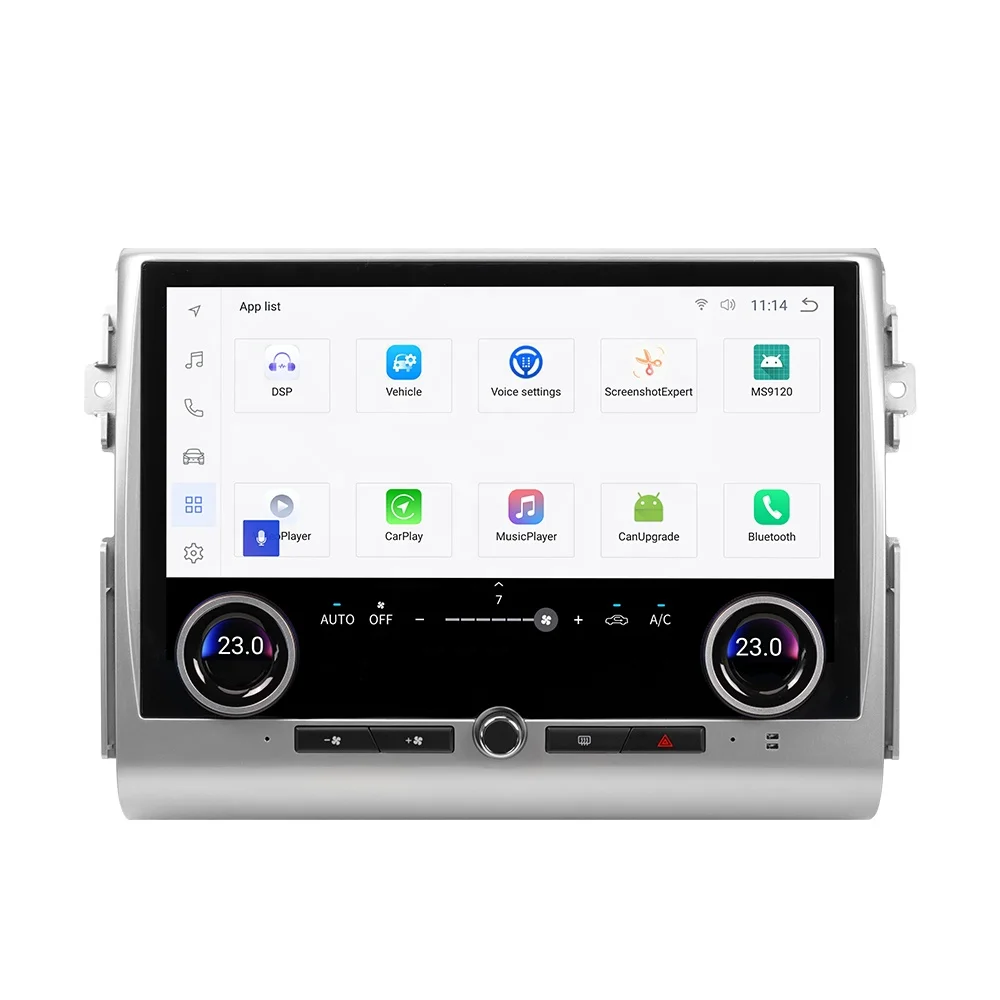 Автомагнитола NaviHua 13 3 дюймов GPS-навигация мультимедийный DVD-плеер головное устройство Радио для Toyota FJ Cruiser 2007 2024