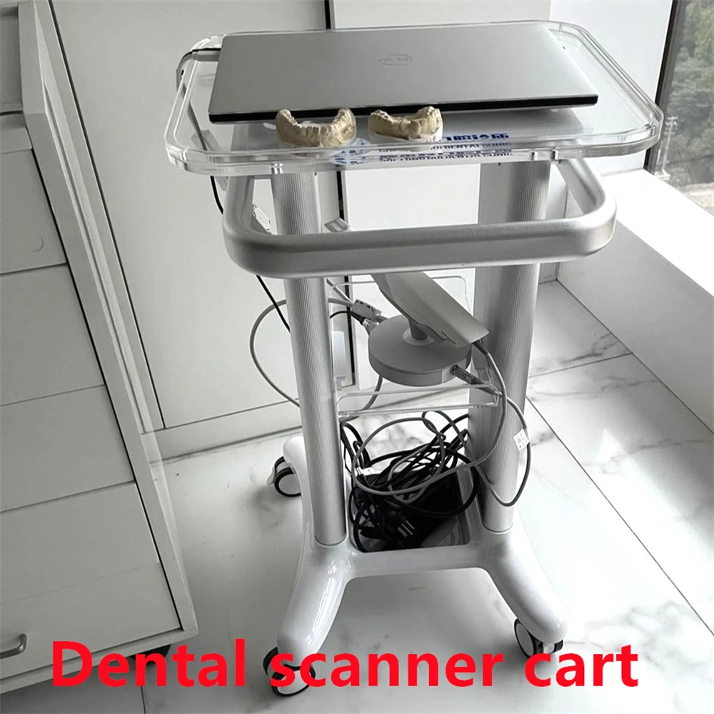 Factory Design Dental Tool Storage Cart Trolley Oral scanner trolley cart dental 3d intra oral scanner trolly