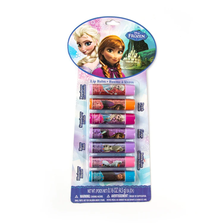 Wholesale Kid Makeup Lip Balm 7 Pack Assorted Fruit Flavors Chapstick  for Kids Dry Lip Repair
