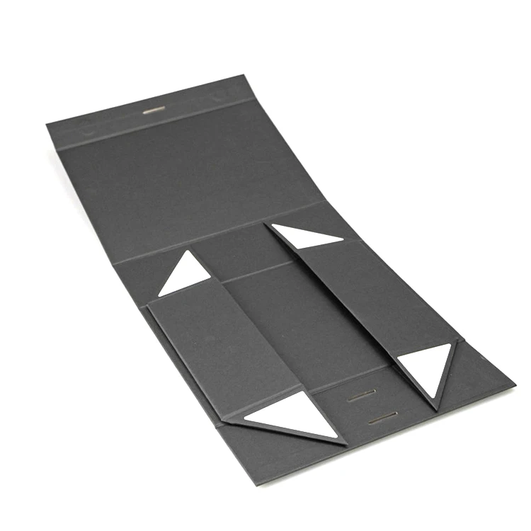 Factory Direct Supply Clam shell Shoes Gift Folding Box Foldable Package Clothes Bag Universal Packaging Box