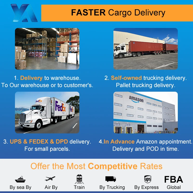 Fba amazon Ddp Shipping Agent From China to USA Canada Australia Europe Sea Shipping Service Door to Door Sea Freight