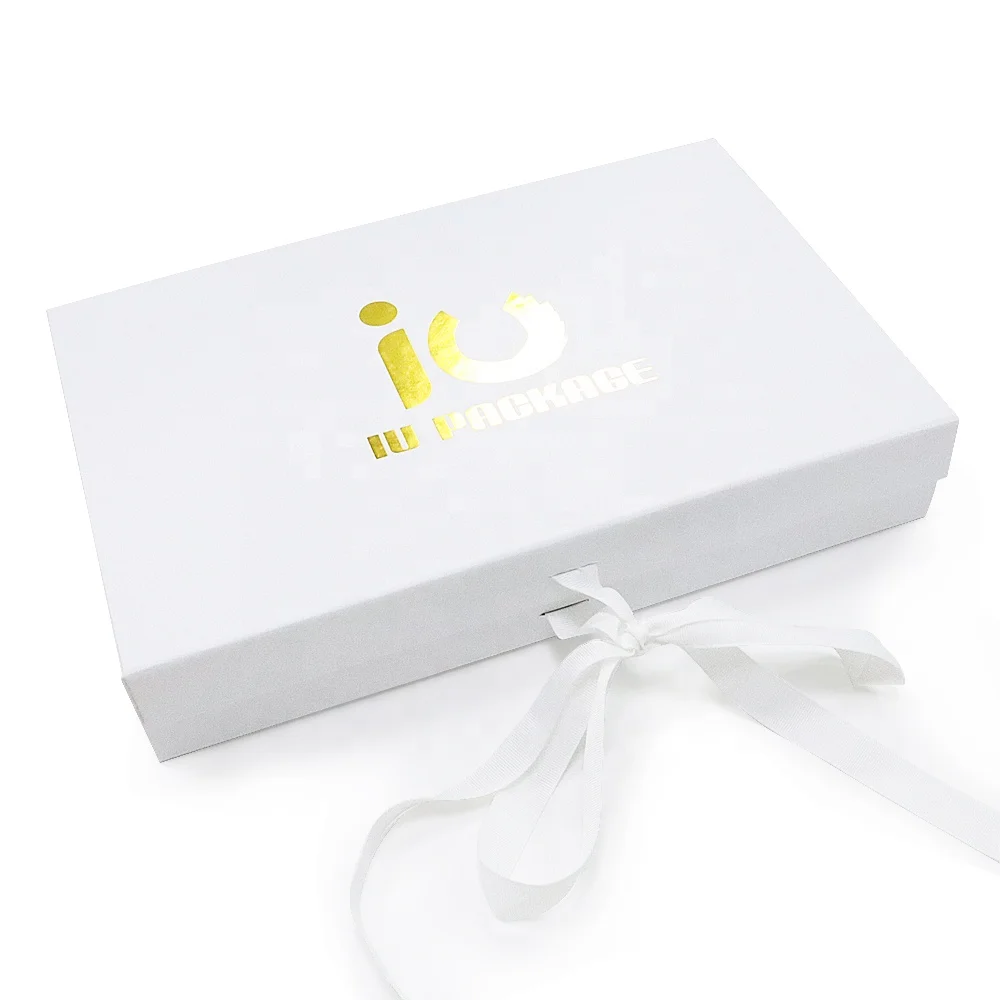 Custom Logo Satin Lined Luxury Clothing Hat Gift Box With Magnetic Lid Pretty Wig Box Disappear Printing Treatment