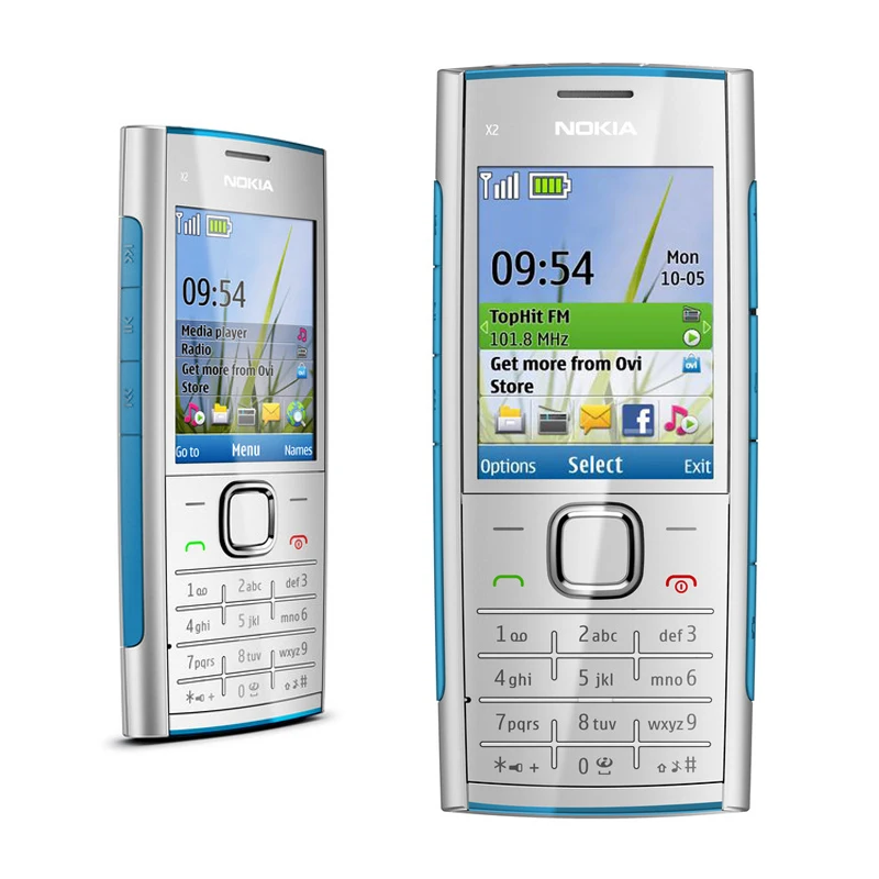  Rejuvenated Restored GSM cell phone With BL-4C Battery for nokia