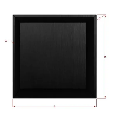 Recessed Shower Niches Stainless Steel Bathroom Toilet Soap Shampoo Placement Free Samples Available