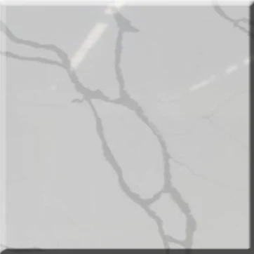 
Polished Engineered Calacatta White Quartz Stone Slab 