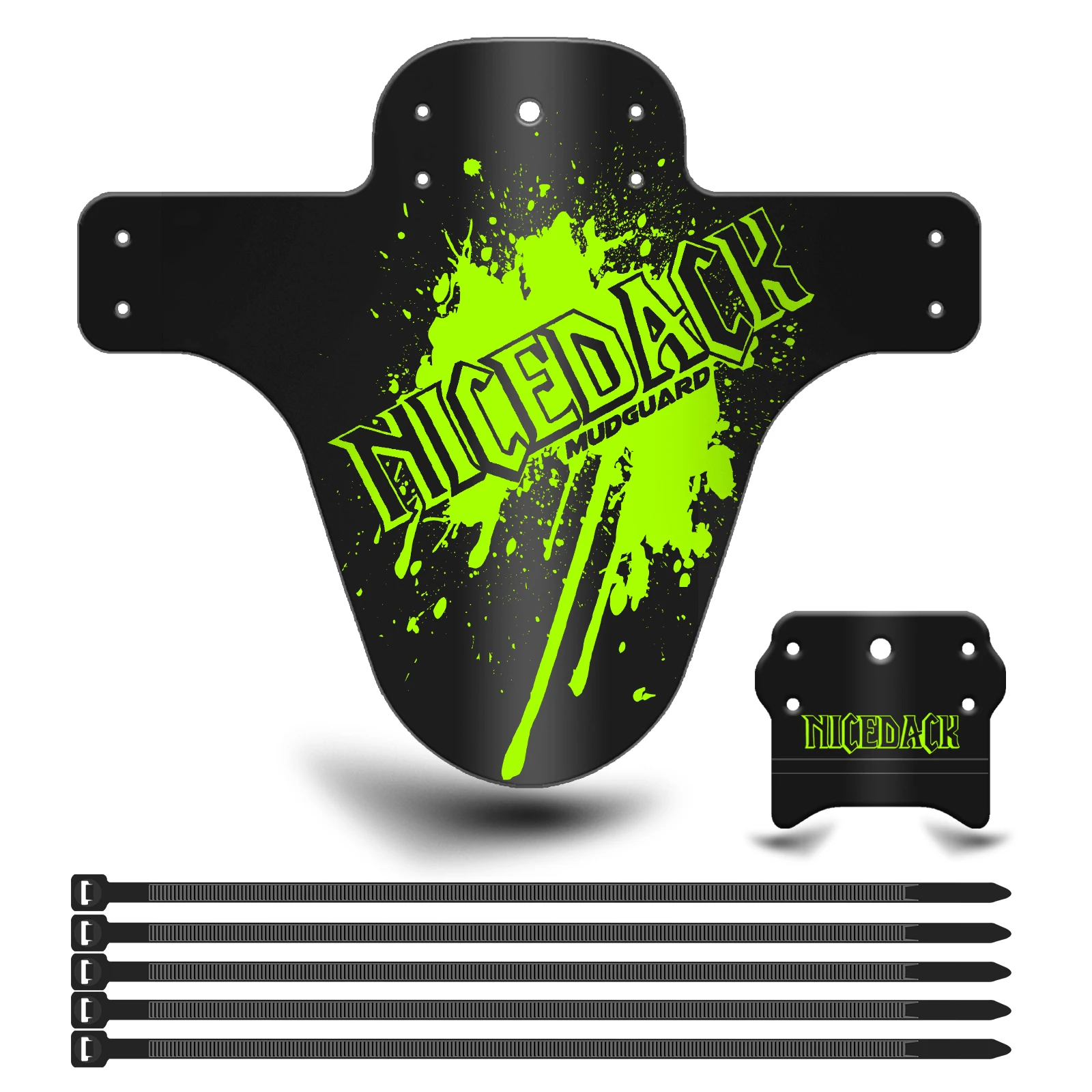 LIREDER PP plastic quick release Mountain Bicycle Fenders Front Rear Mudguard Road Cycling Mountain Front+Rear MTB Fenders