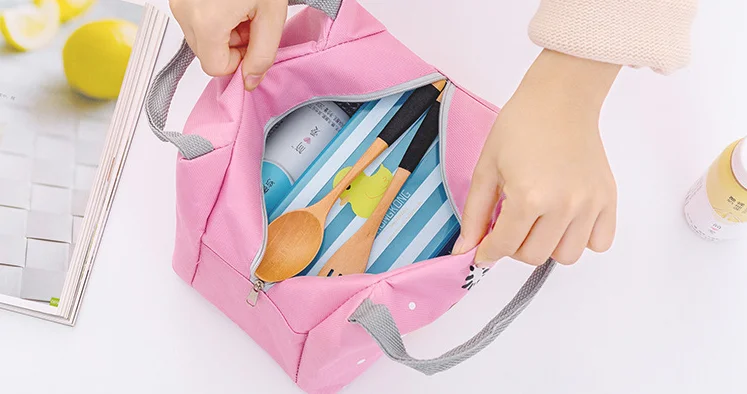 Wholesale Kids Children Insulated Cooler Lunch Bag with Cute Designs