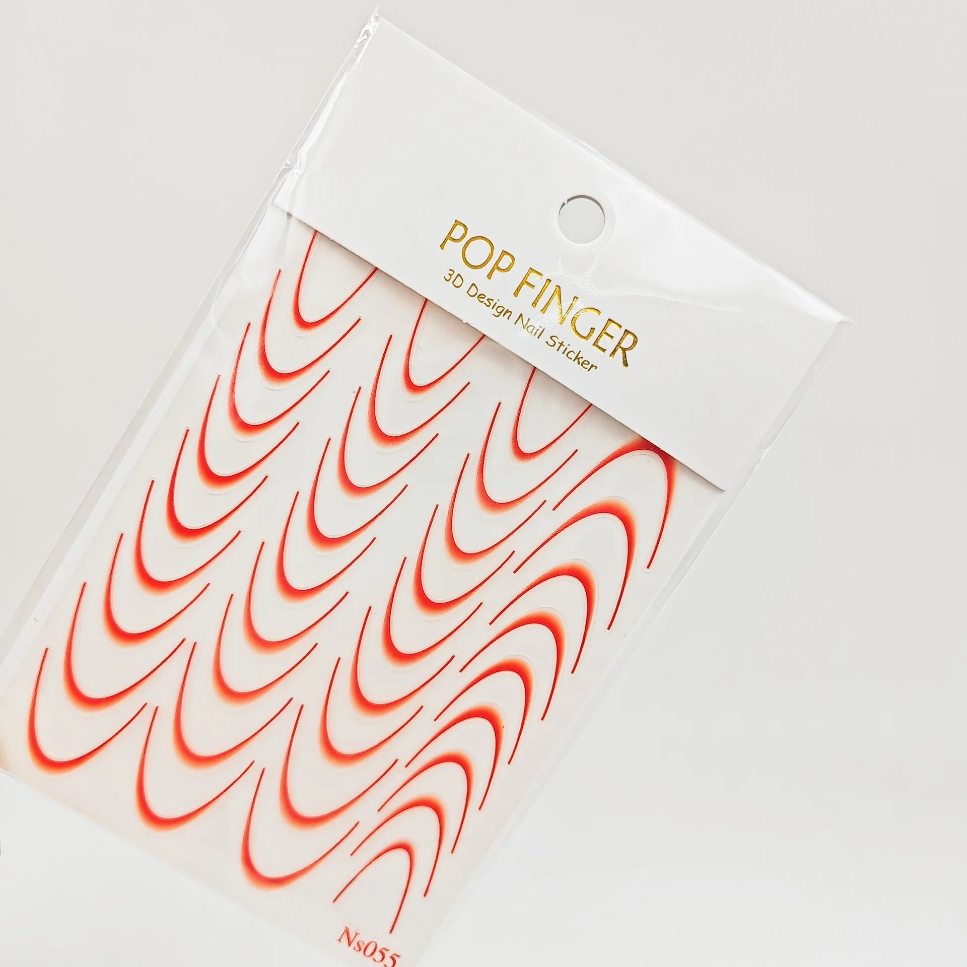 C510 SAFENG V-shape French Nail Decals Self-adhesive V Half Moon French DIY Nail Art Stickers Decals For Nail Art Decoration