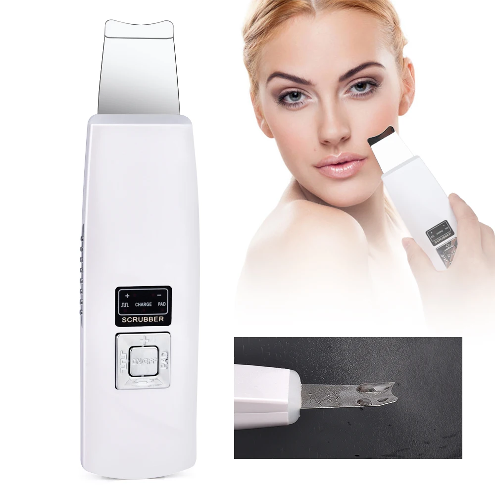  Hot Selling Personal Blackhead Removal Home use Ionic Ultrasonic Skin Peeling Facial Deep Cleansing Beauty