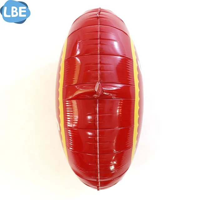 Oval advertisement custom aluminum film balloon