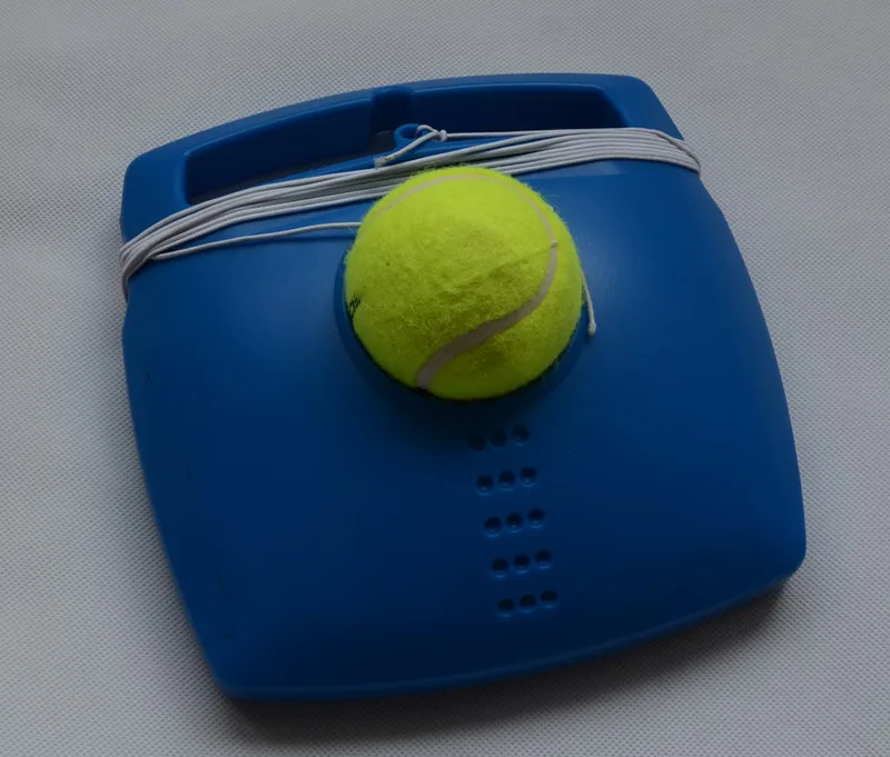 Tennis trainer tennis training tool with rebound tennis ball