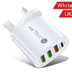Новый дизайн Лидер продаж PD20W/QC3.0 + 2.4A3USB Быстрая зарядка для путешествий многофункциональное зарядное устройство Apple Samsung Huawei в 2021