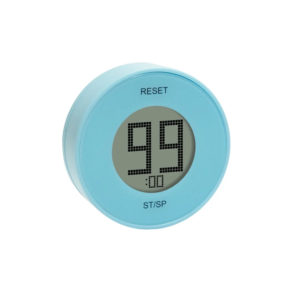 Mini Small Plastic Round Student Classroom Countdown Rotation Electronic Digital Timer for oven