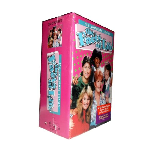 The Facts of Life the Complete Series Boxset 26 Discs Factory Wholesale DVD Movies TV Series Cartoon Region 1/Region 2 Free Ship