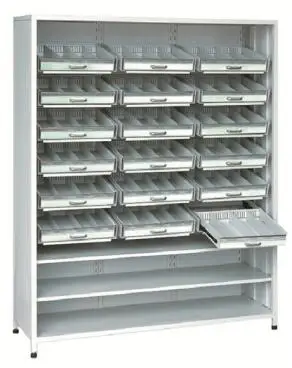 YFQ-H25 Rotary Medicine Shelf with Six Rotary Shelves Adjustable Brace to different sizes