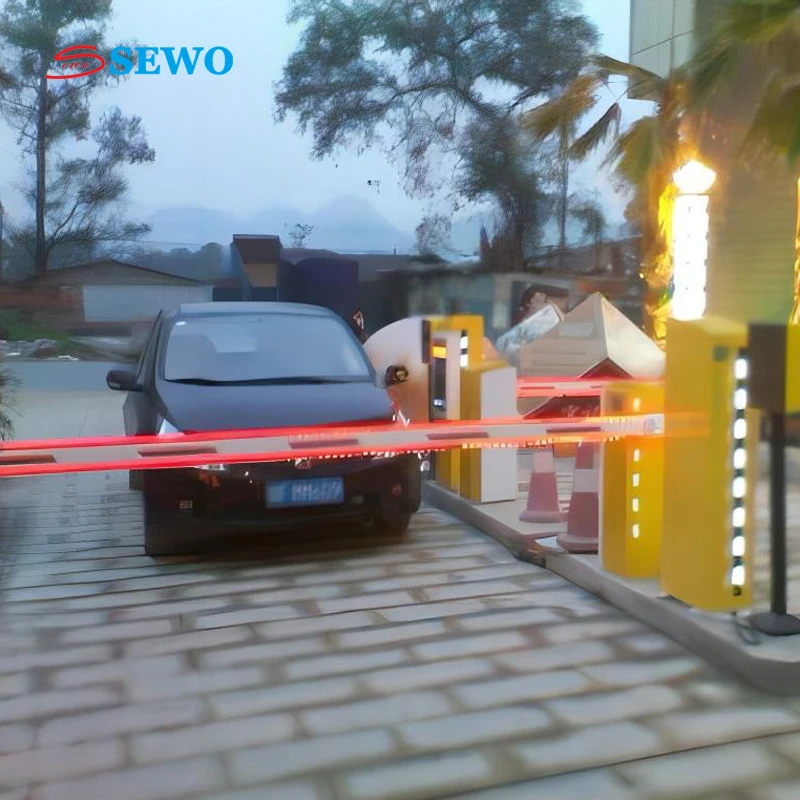SEWO Smart Auto RFID Vehicle Parking System With Parking Charge System Equipment