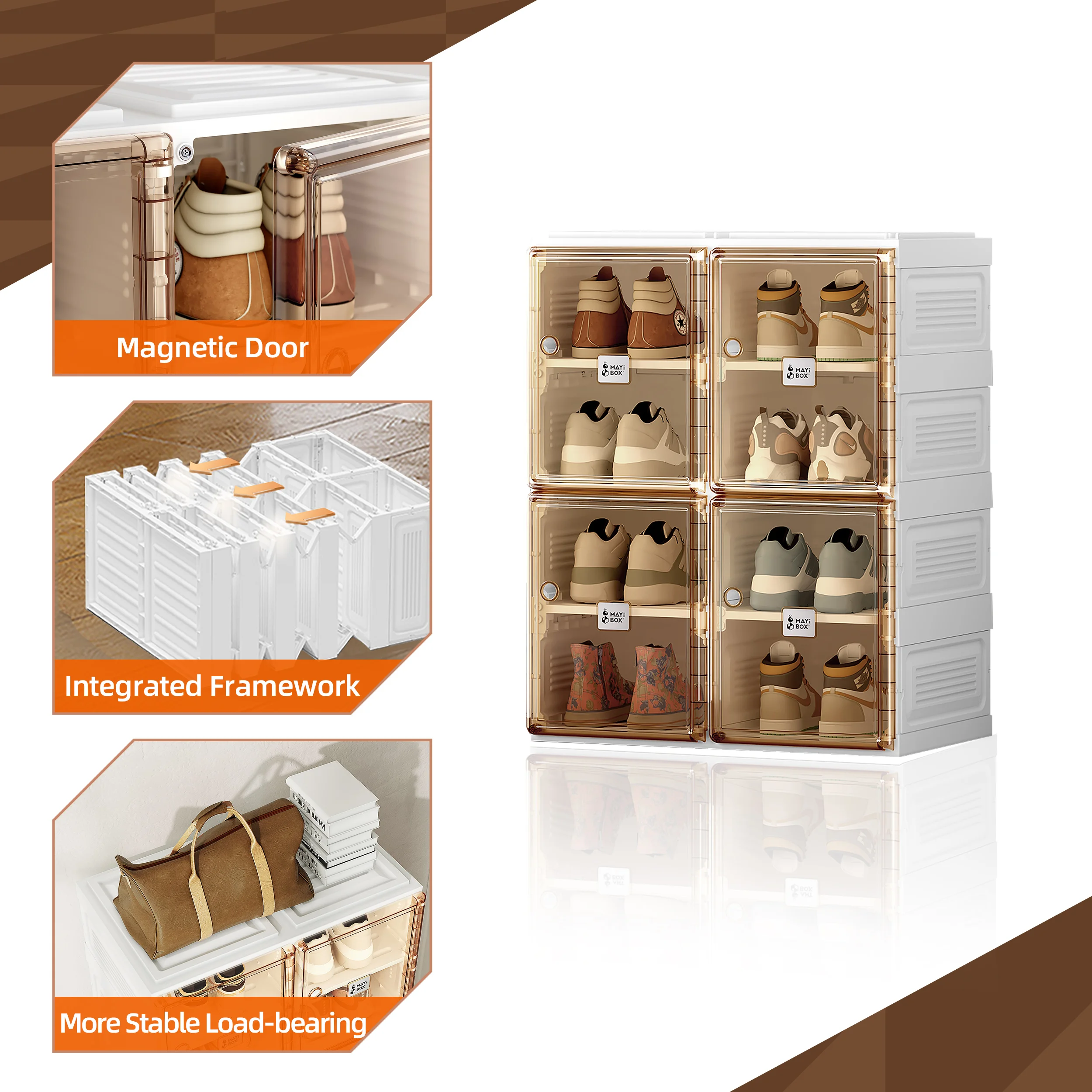 antbox hot sale shoe storage shoe rack cabinet storage 2 in 1   furniture